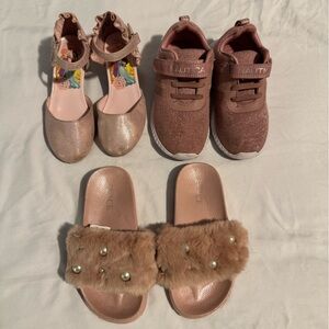Bundle of 3 pair of Girl shoes size 11